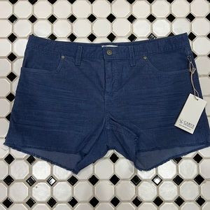 Carve Oahu corduroy shorts 12 coastal blue NWT
